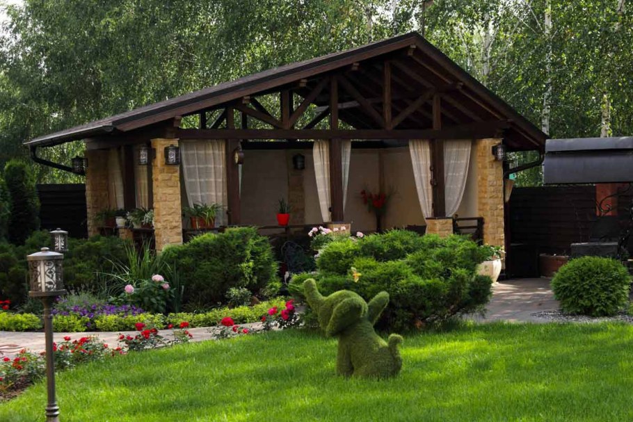 Красивые беседки