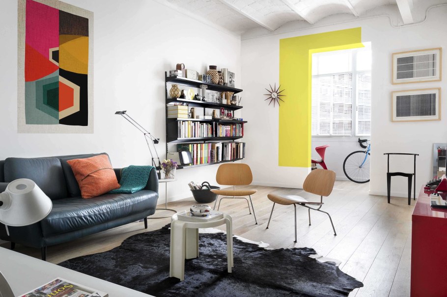 Цветовые акценты в интерьере