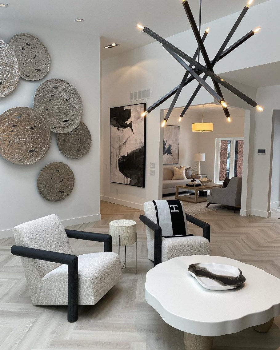 Люстры для использования в стиле мидсенчури