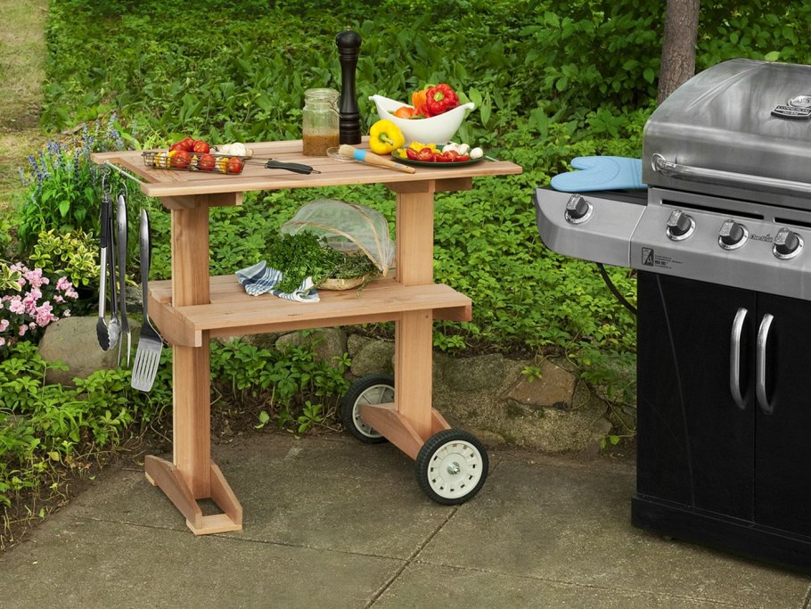 Стол для зоны барбекю