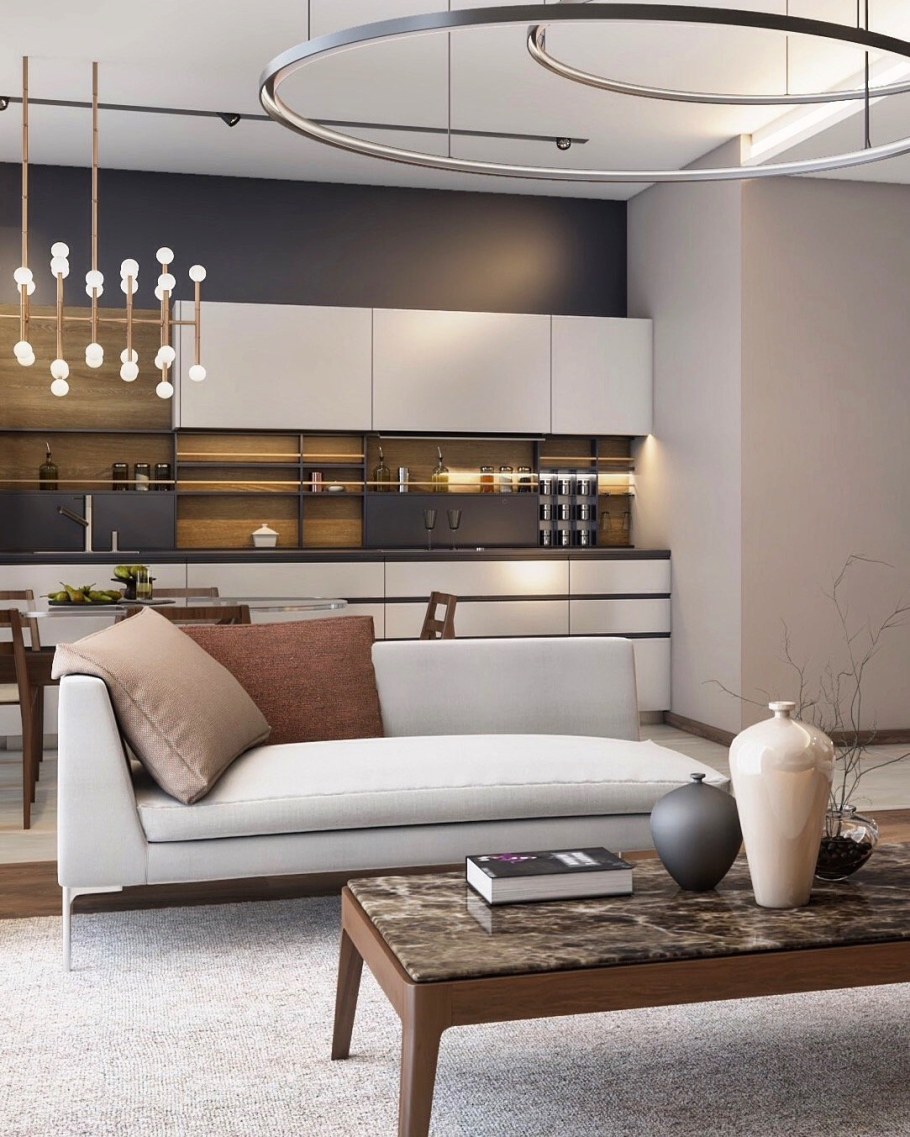 Контемпорари стиль в интерьере