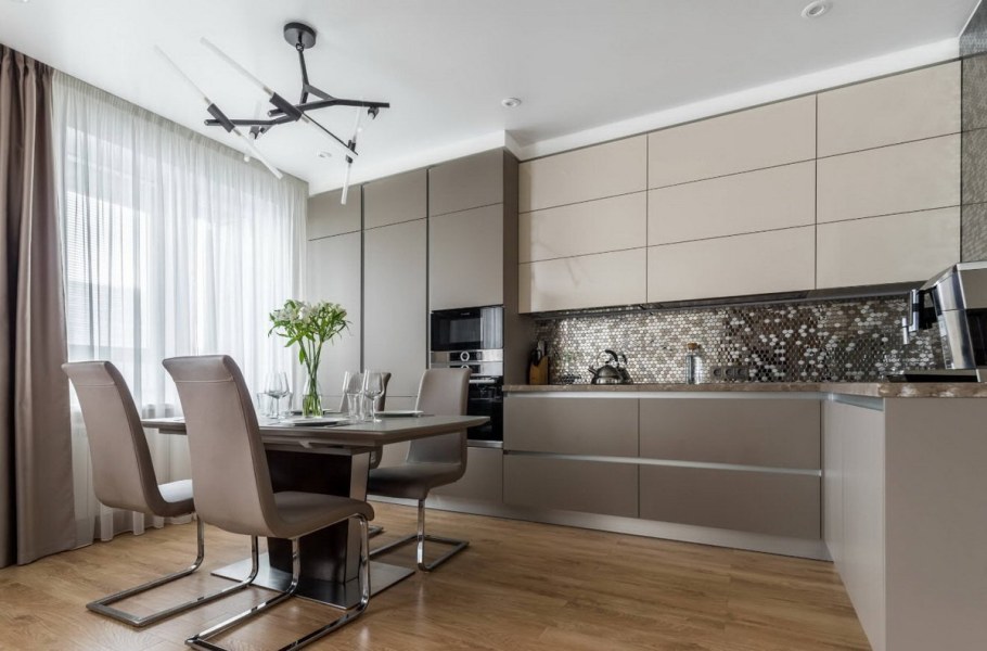 Стильный интерьер кухни