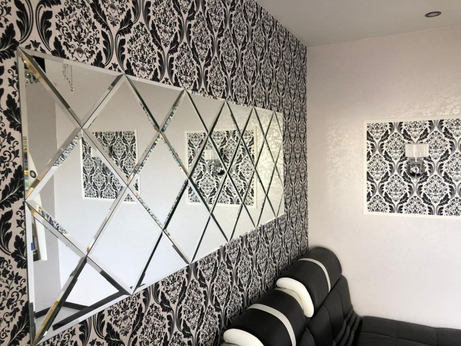 Зеркальная плитка панно