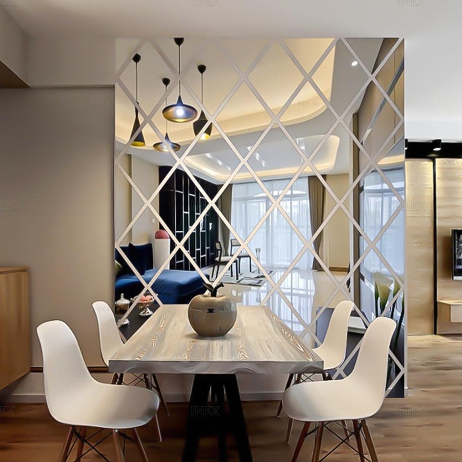 Декоративные зеркальные панели