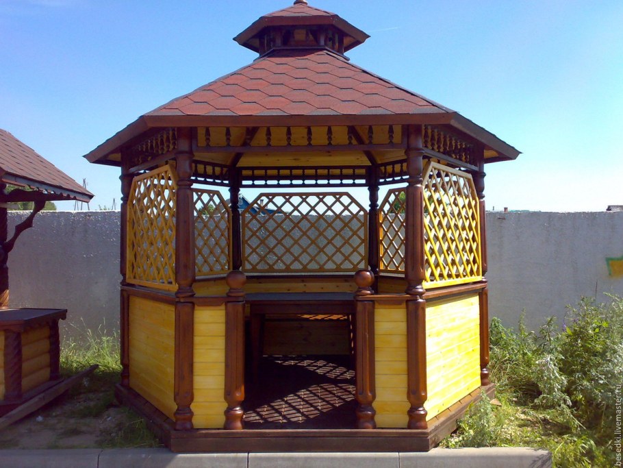 Цвет беседки