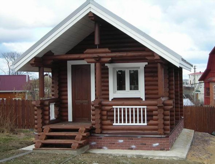 Баня дом снаружи