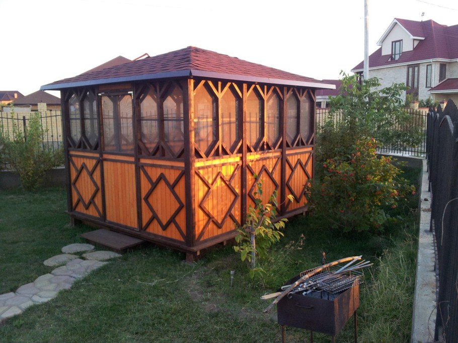 Цвет беседки