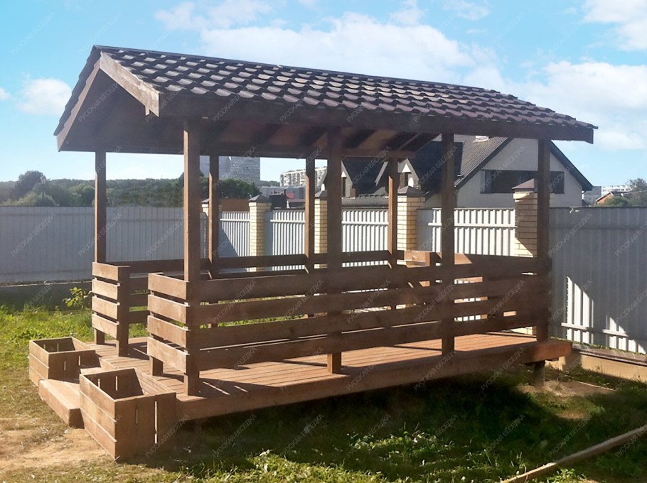 Беседка 3х4 БС 306