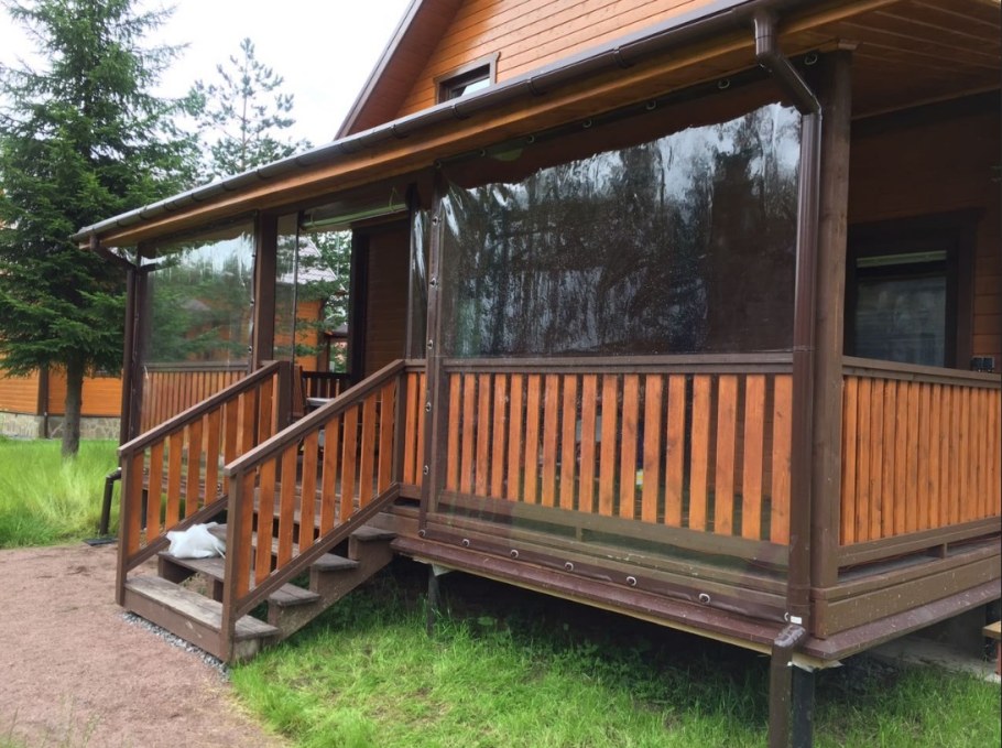 Деревянная веранда