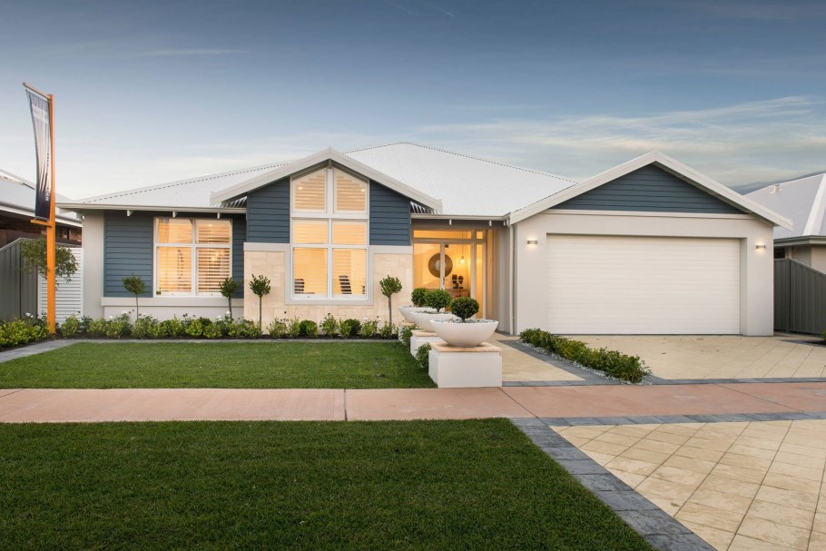 Одноэтажный американский дом США