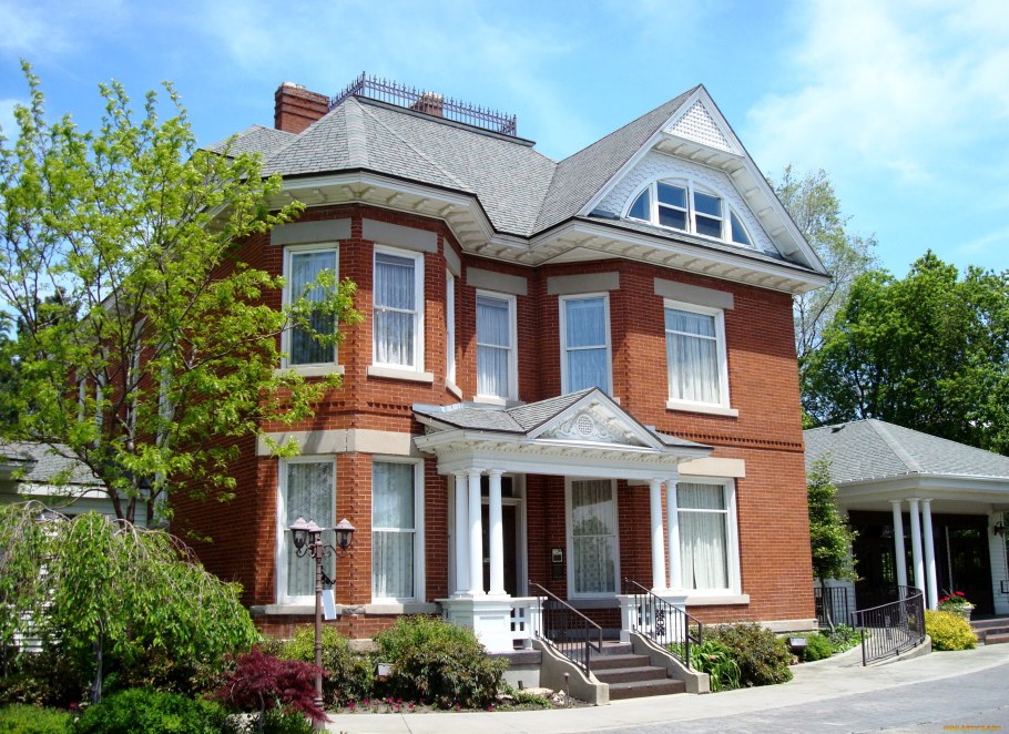 Американский дом снаружи