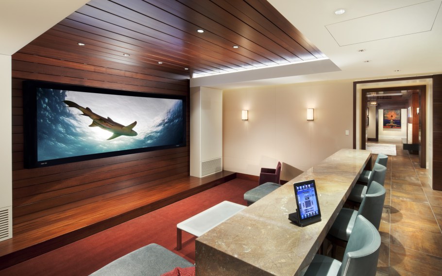 Домашний кинотеатр интерьер