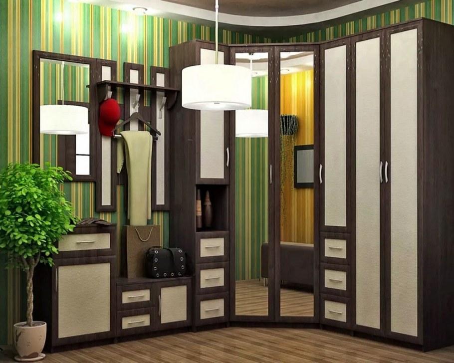 Прихожая угловая