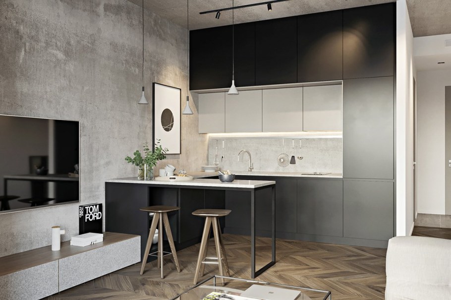 Кухни в стиле Минимализм