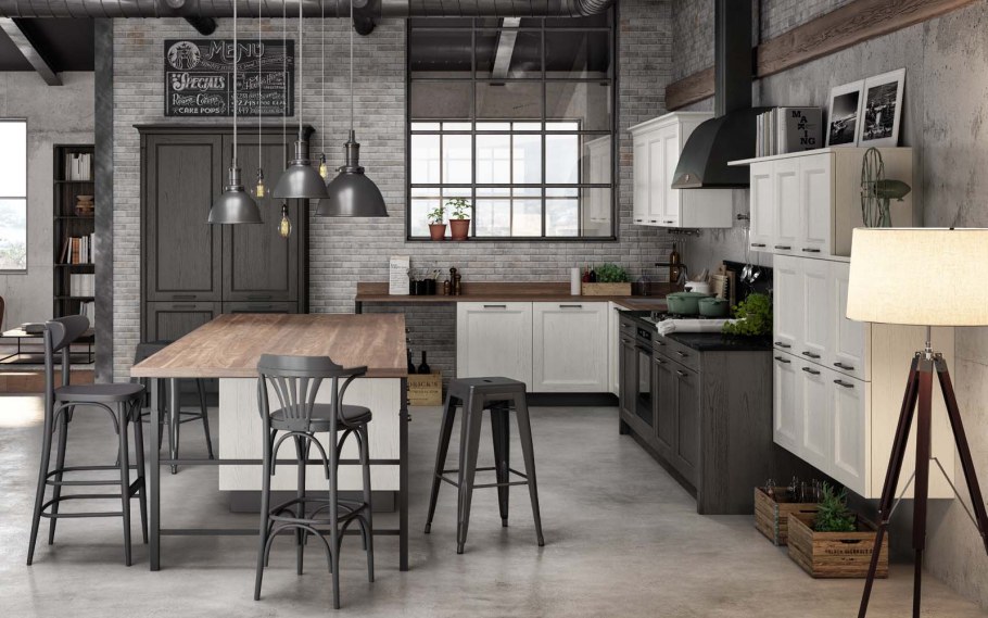 Лофт Легно кухня Зов