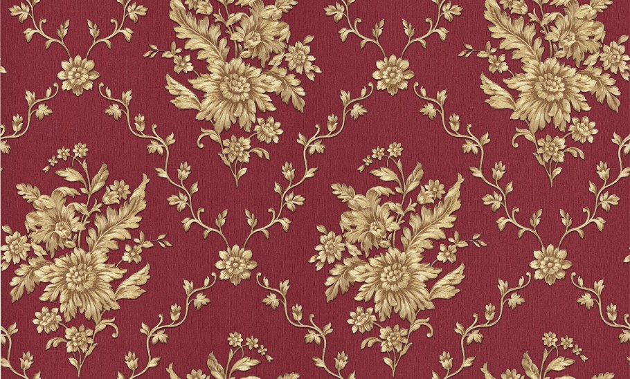 Обои флизелиновые бордовые