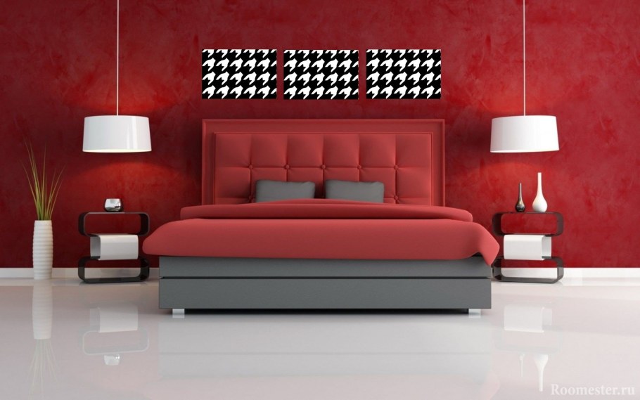 Красная спальня