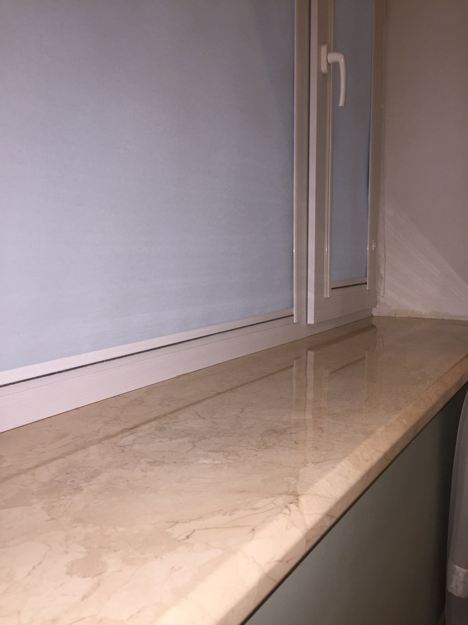 Подоконник Данке крем де турке