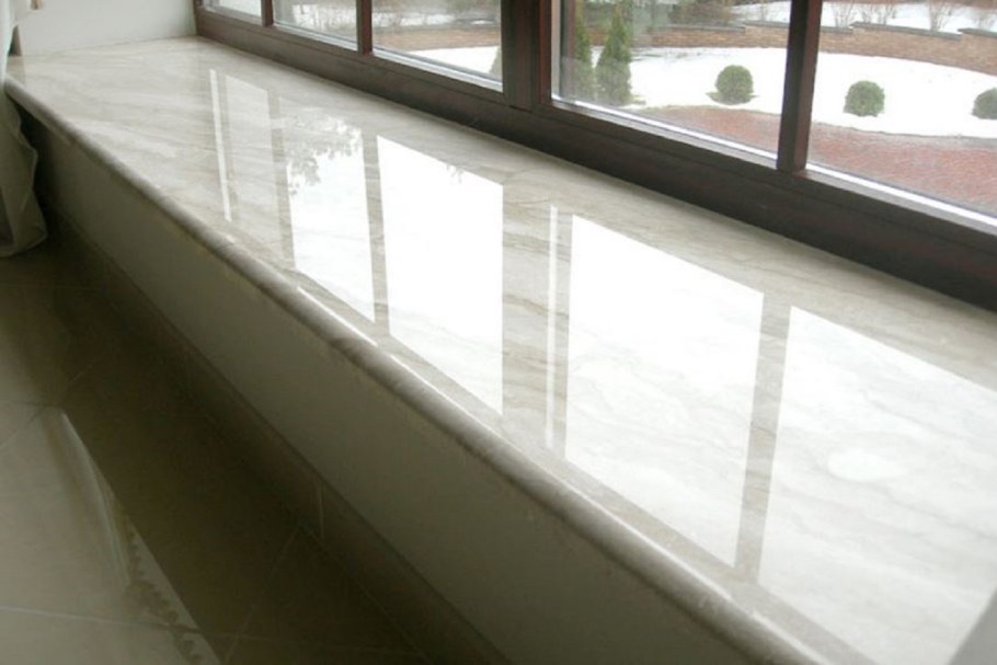 Подоконники Данке мрамор глянцевый