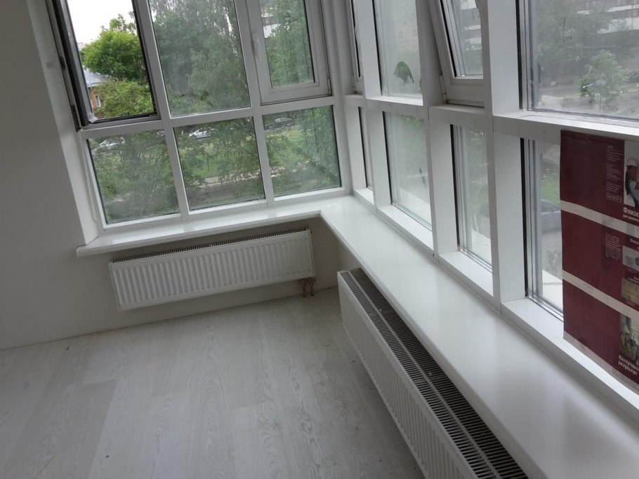 Подоконник Кристаллит белый дуб матовый