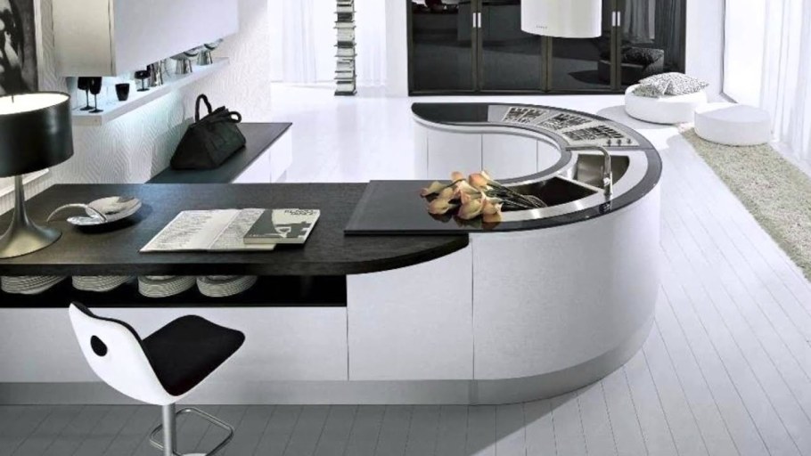 Необычные дизайнерские кухни