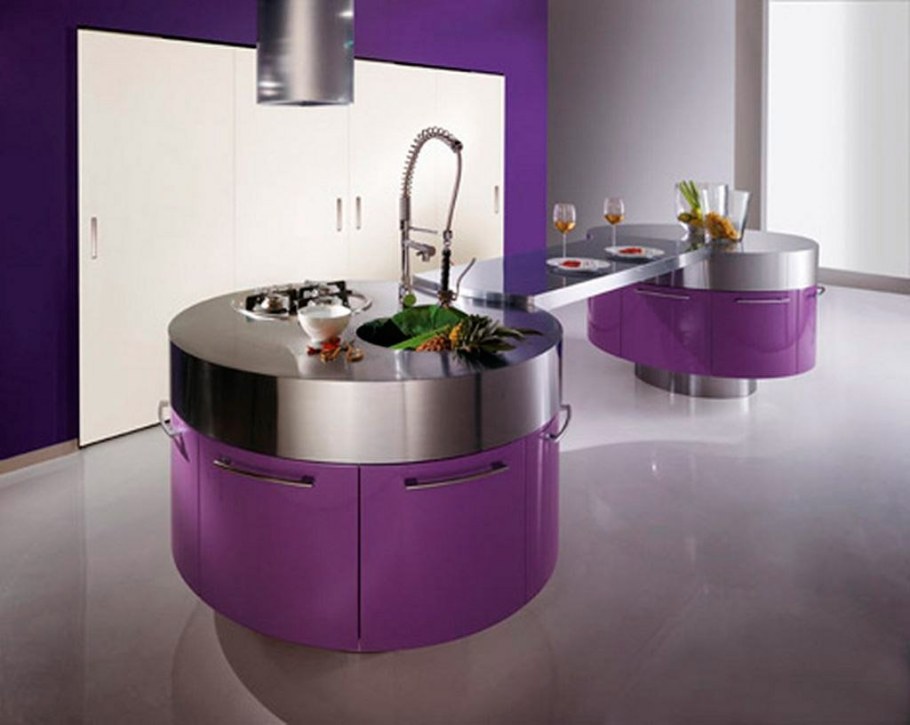 Необычный кухонный гарнитур