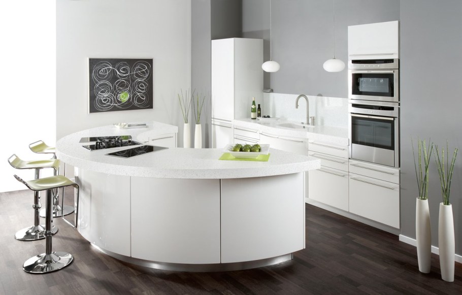 Кухонный гарнитур с островом