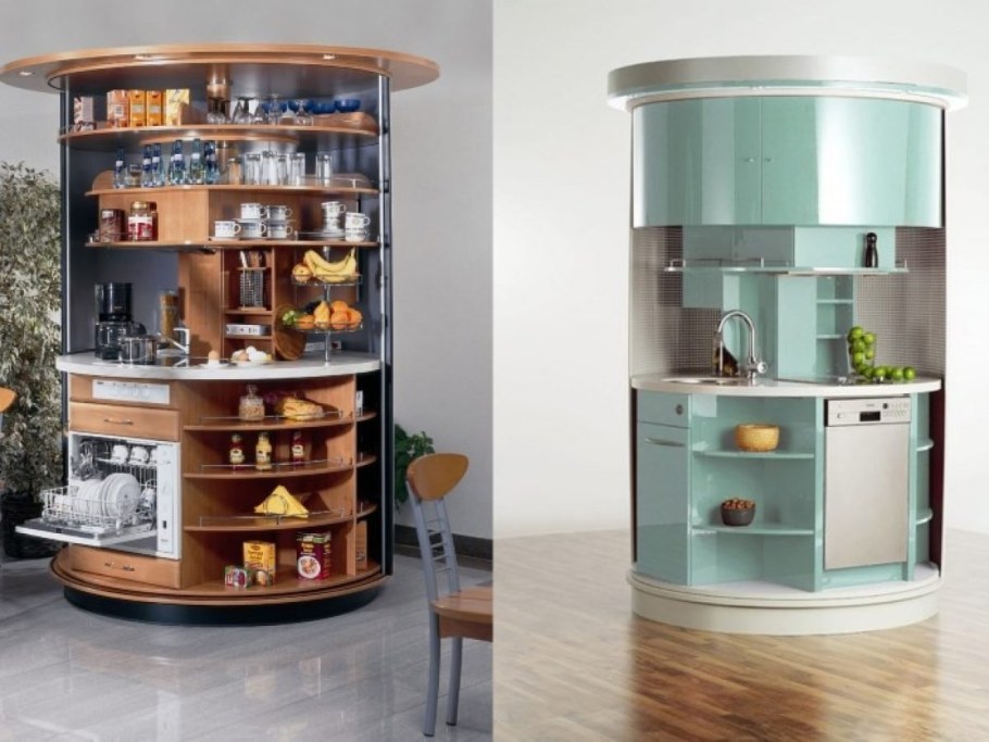 Вращающиеся мини кухни