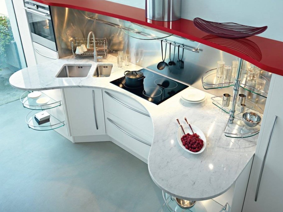 Необычный кухонный гарнитур