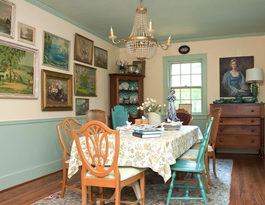 Декор стен английский стиль