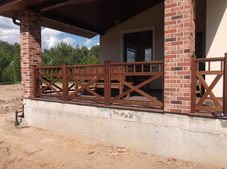 Перила и ограждения для террас