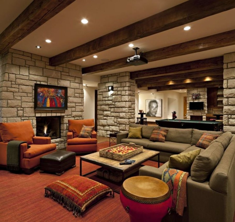 Интерьер подвала