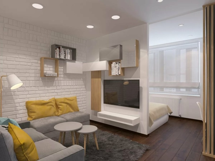 Спальня гостиная