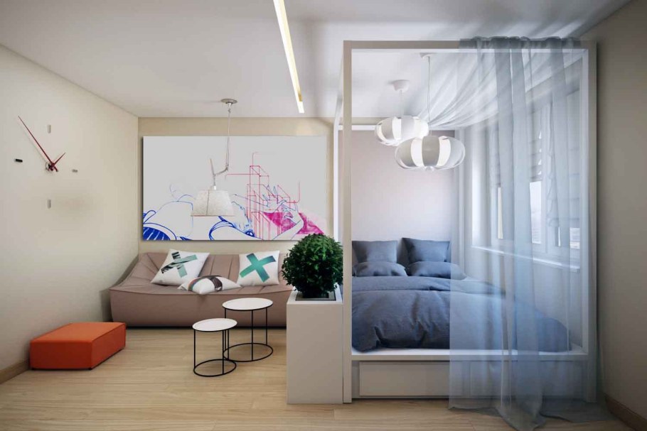 Зонирование комнаты