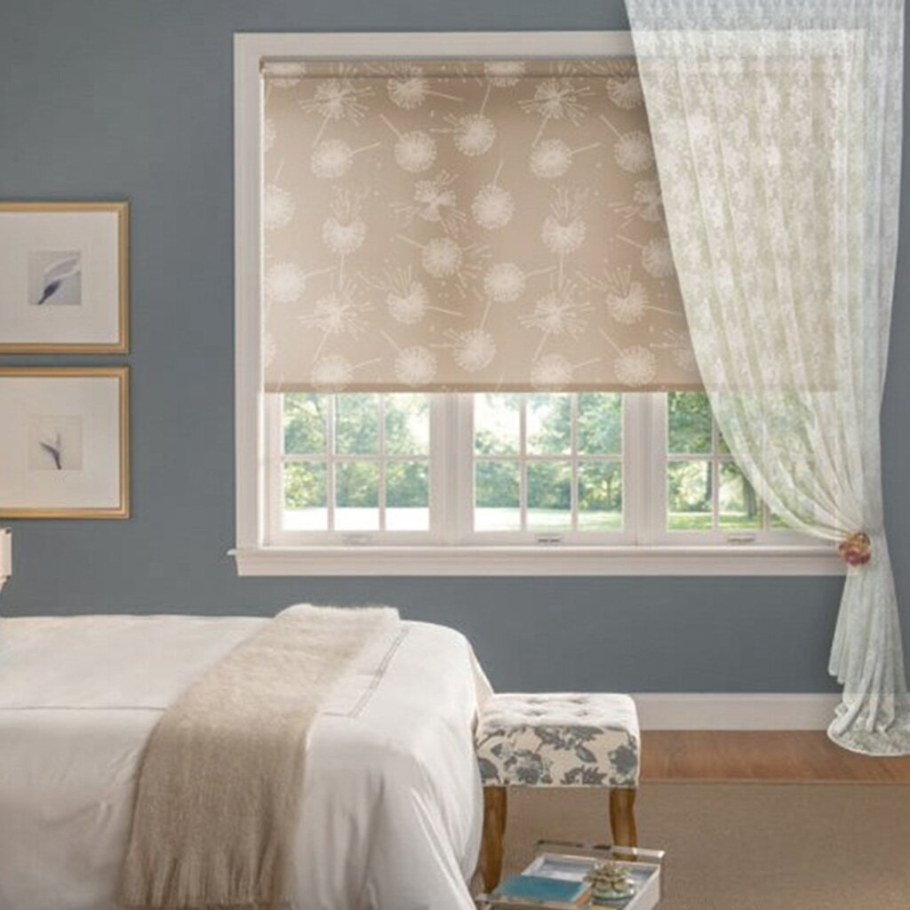 Рулонная штора Эскар одуванчик