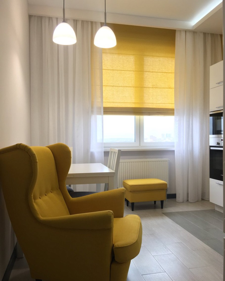 Римская штора тюль