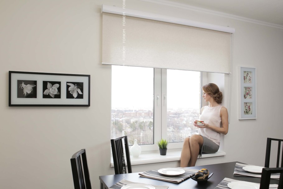 Римские шторы FOROOM капучино