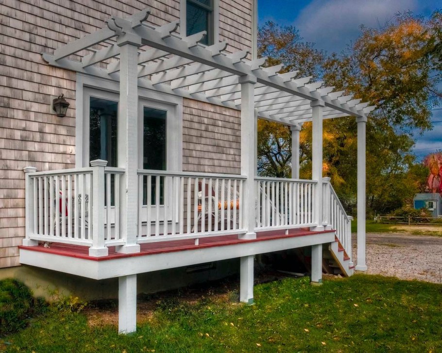 Крыльцо с террасой