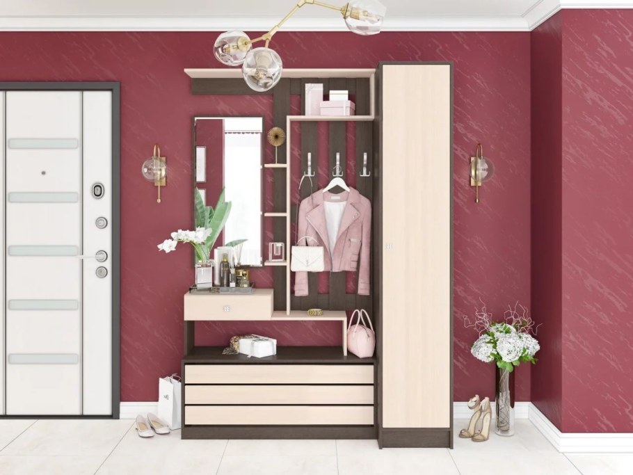 Прихожая Ямайка Центральная секция ЯПЦС-1 (ясень шимо)