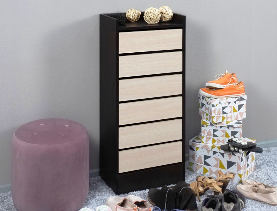 Обувница ТЭКС Ямайка ЯПТ-1 венге/дуб