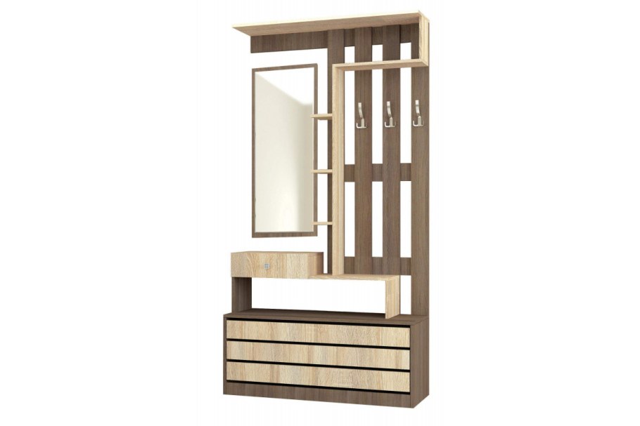 Прихожая Ямайка Центральная секция ЯПЦС-1 белый