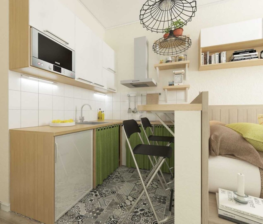 Планировка стадии 20 кв м