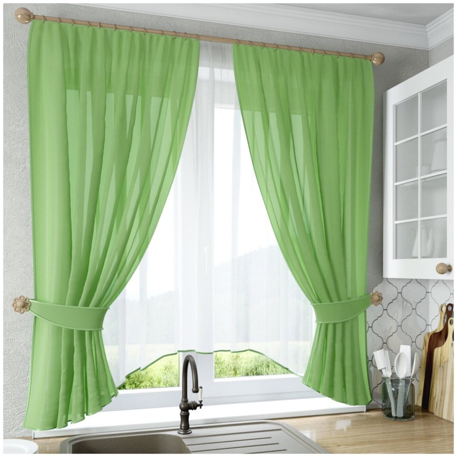 Шторы с тюльпанами