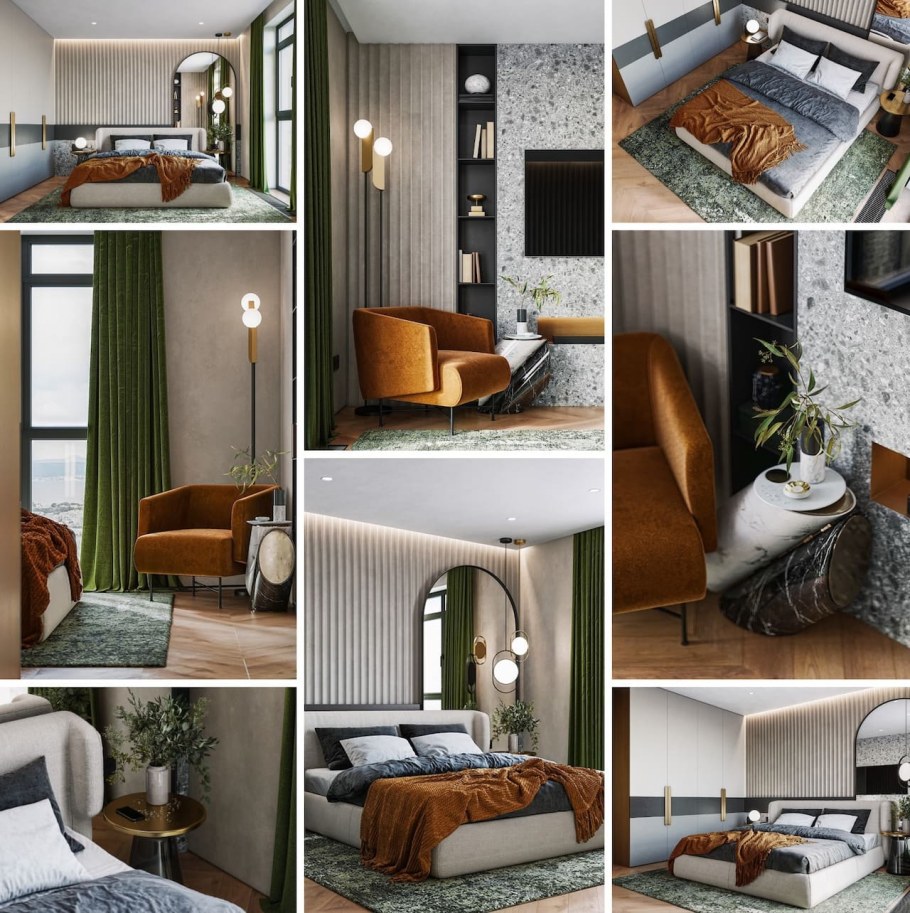 Интерьер спальни 2023