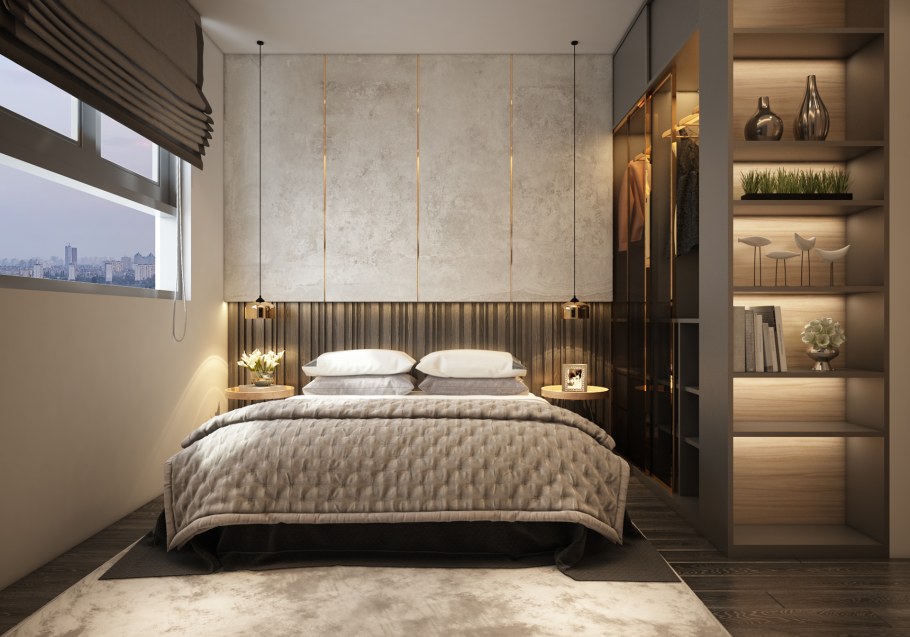 Стильные маленькие спальни