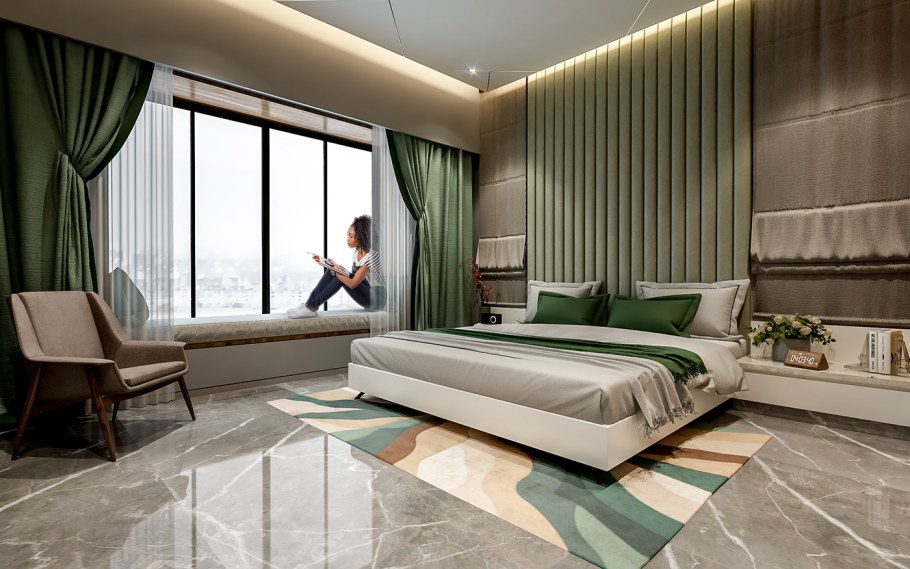 Интерьеры спальни 2022 модные тенденции