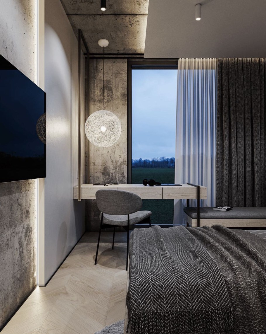 Стильная спальня