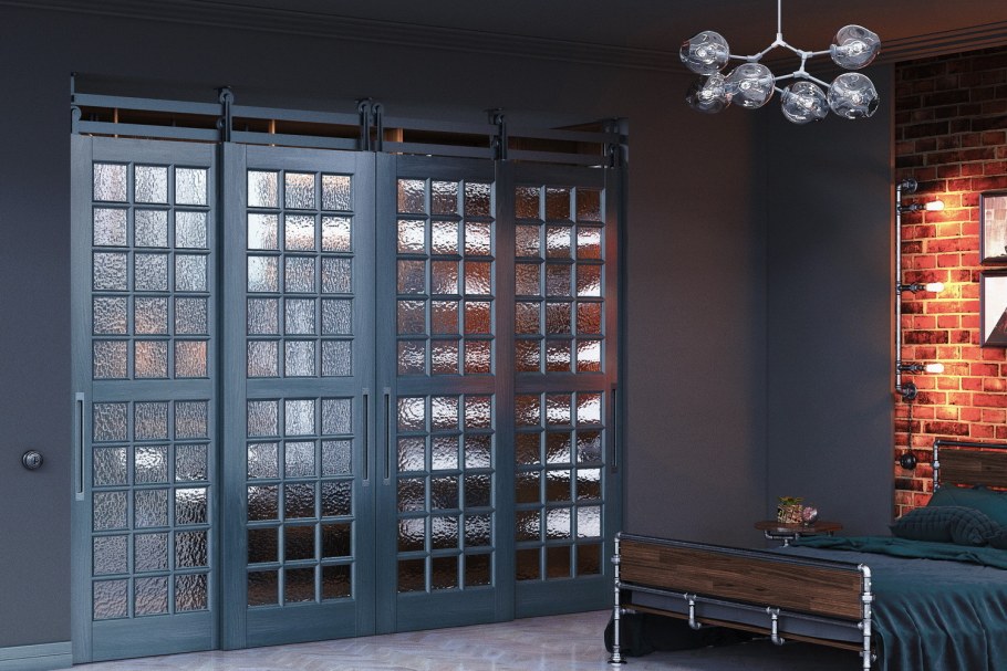 Амбарная дверь лофт