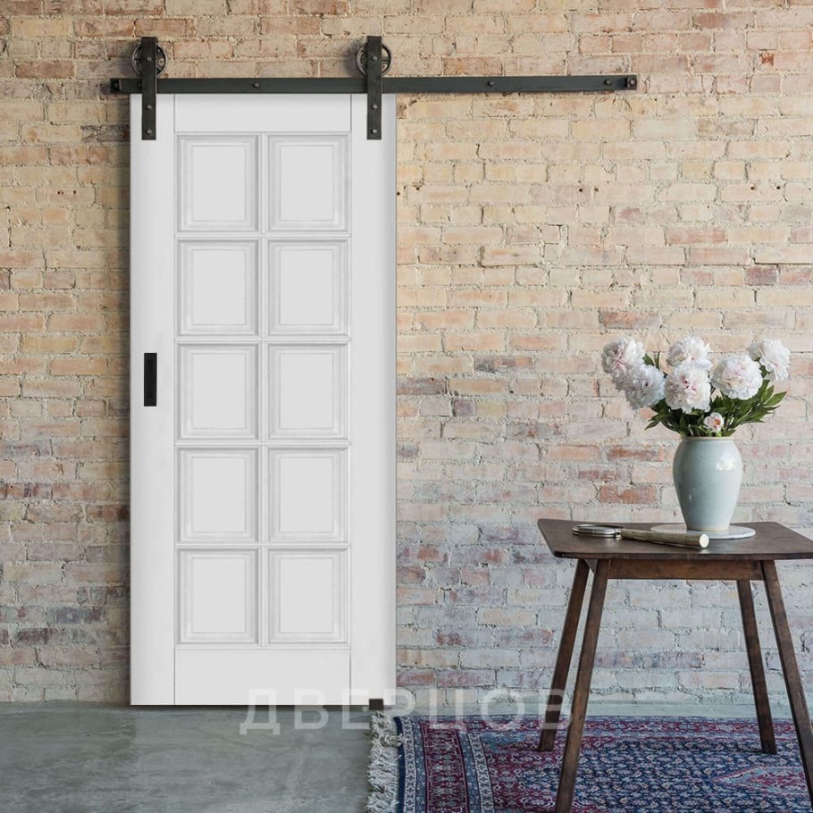 Двери лофт межкомнатные Амбарные