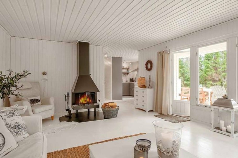 Интерьеры загородных домов в скандинавском стиле